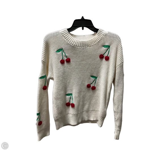 Sweater By Cynthia Rowley In White, Size: S