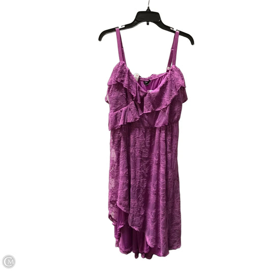 Dress Party Midi By Torrid In Purple, Size: 2x