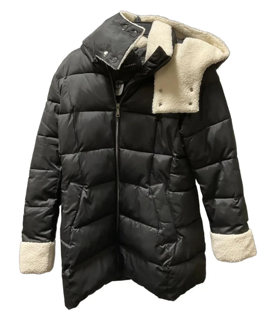 Coat Puffer & Quilted By Tahari In Black, Size: M