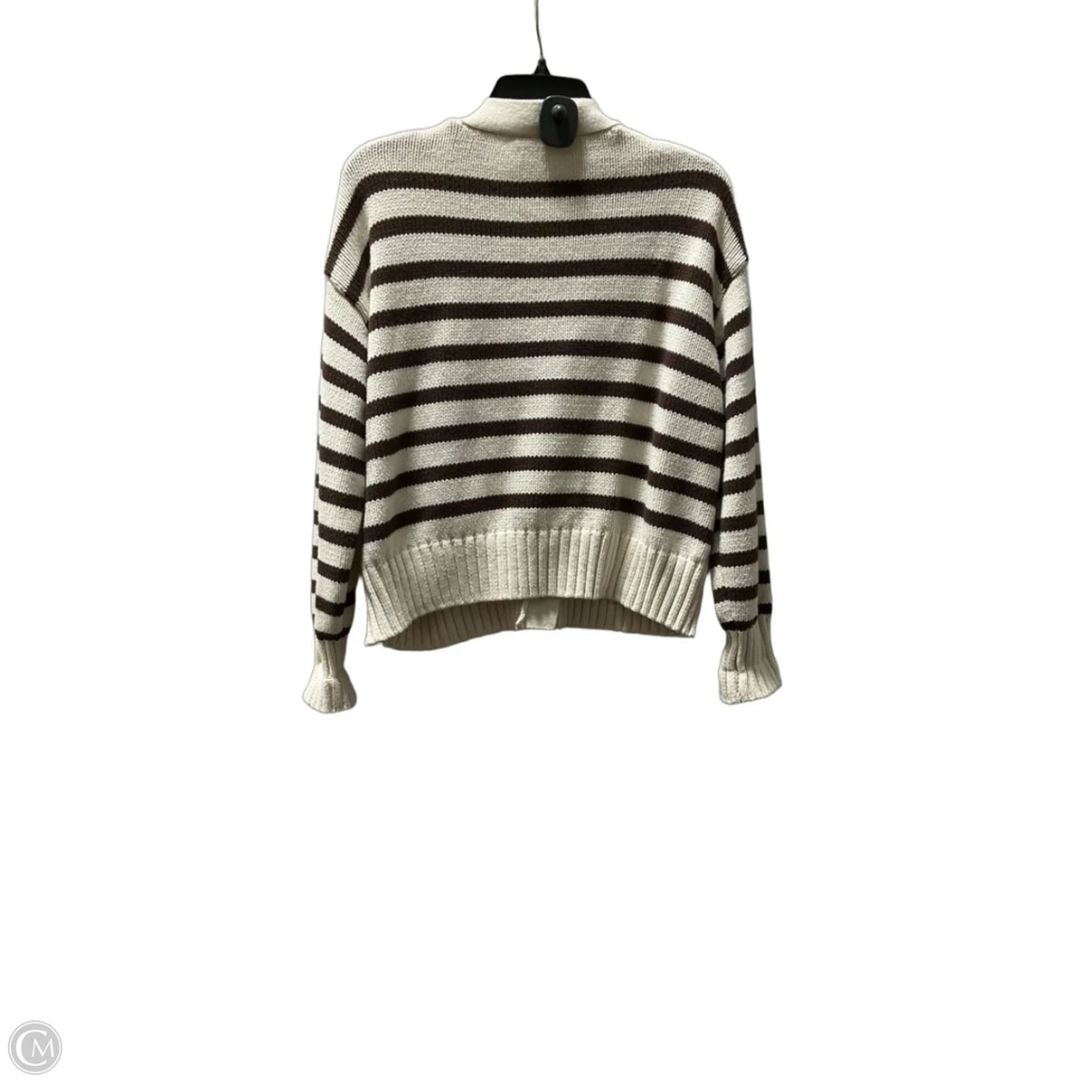 Cardigan By Willow & Wind In Striped Pattern, Size: L