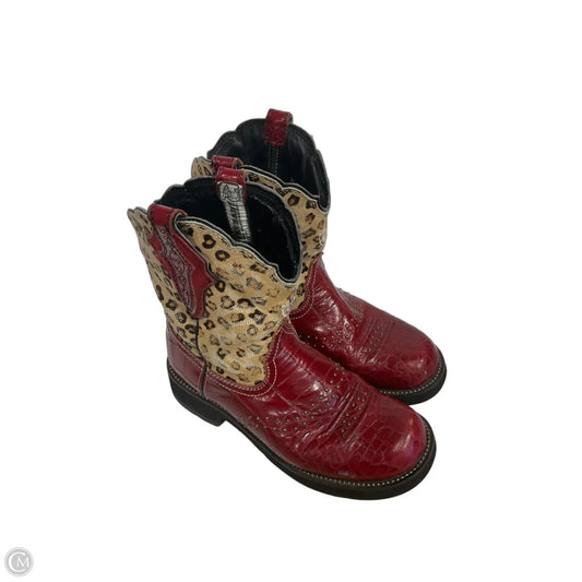 Boots Western By Ariat In Animal Print, Size: 8.5