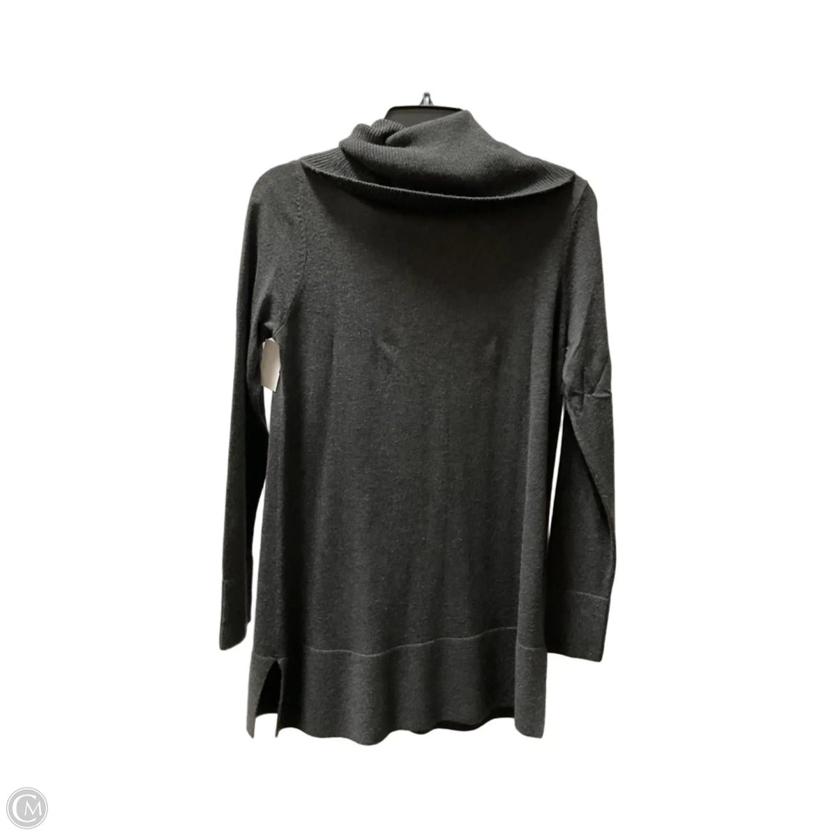 Top Long Sleeve By Loft In Grey, Size: M