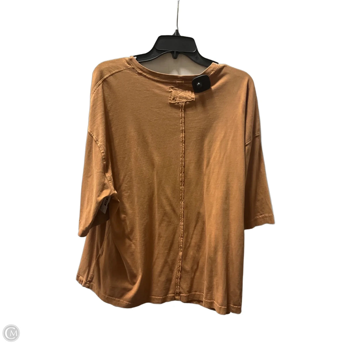 Top Short Sleeve Basic By We The Free In Orange, Size: M
