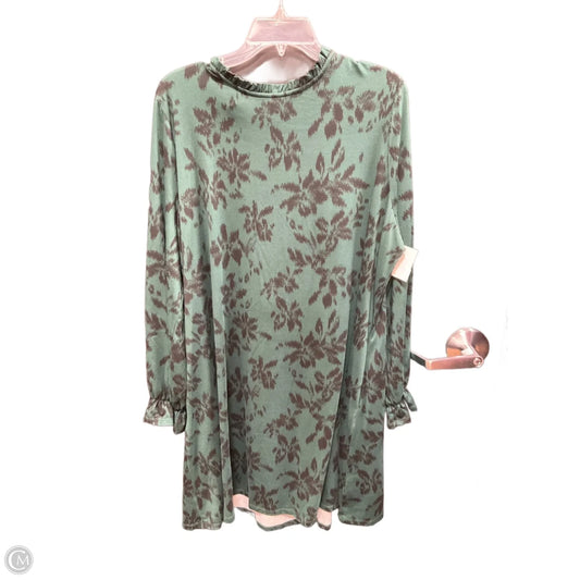 Dress Casual Midi By Maurices In Green, Size: 1x