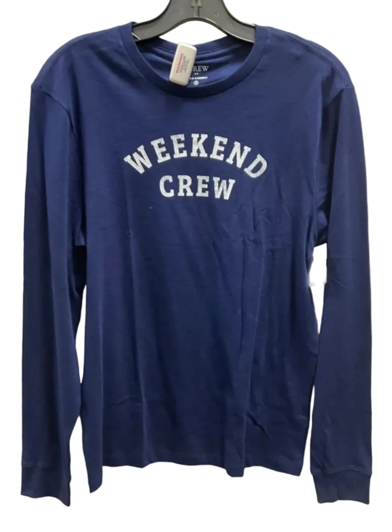 Top Long Sleeve By J. Crew In Navy, Size: S