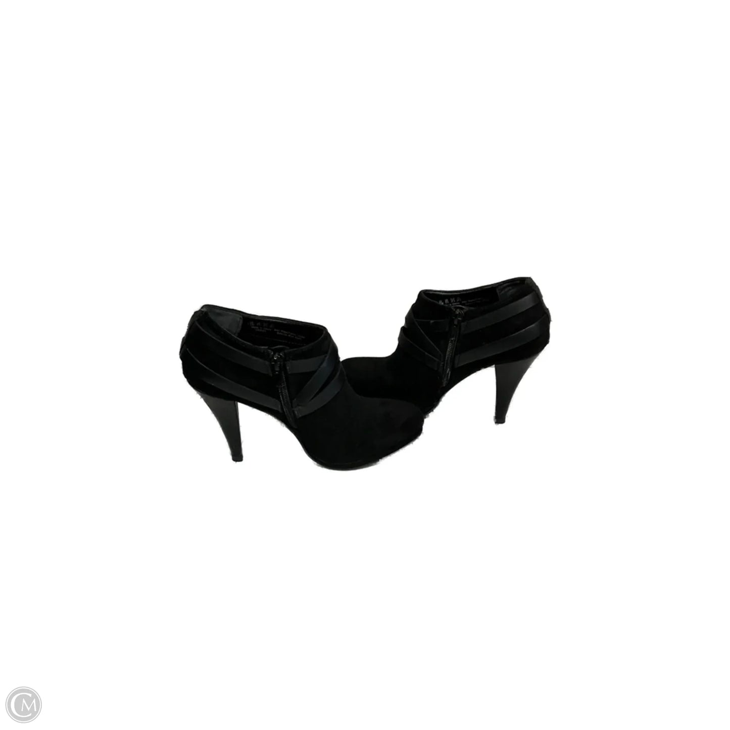 Boots Ankle Heels By Fergalicious In Black, Size: 7.5