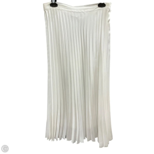 Skirt Maxi By Zara In White, Size: L