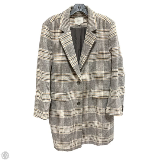 Coat Faux Fur & Sherpa By Loft In Brown, Size: Xl