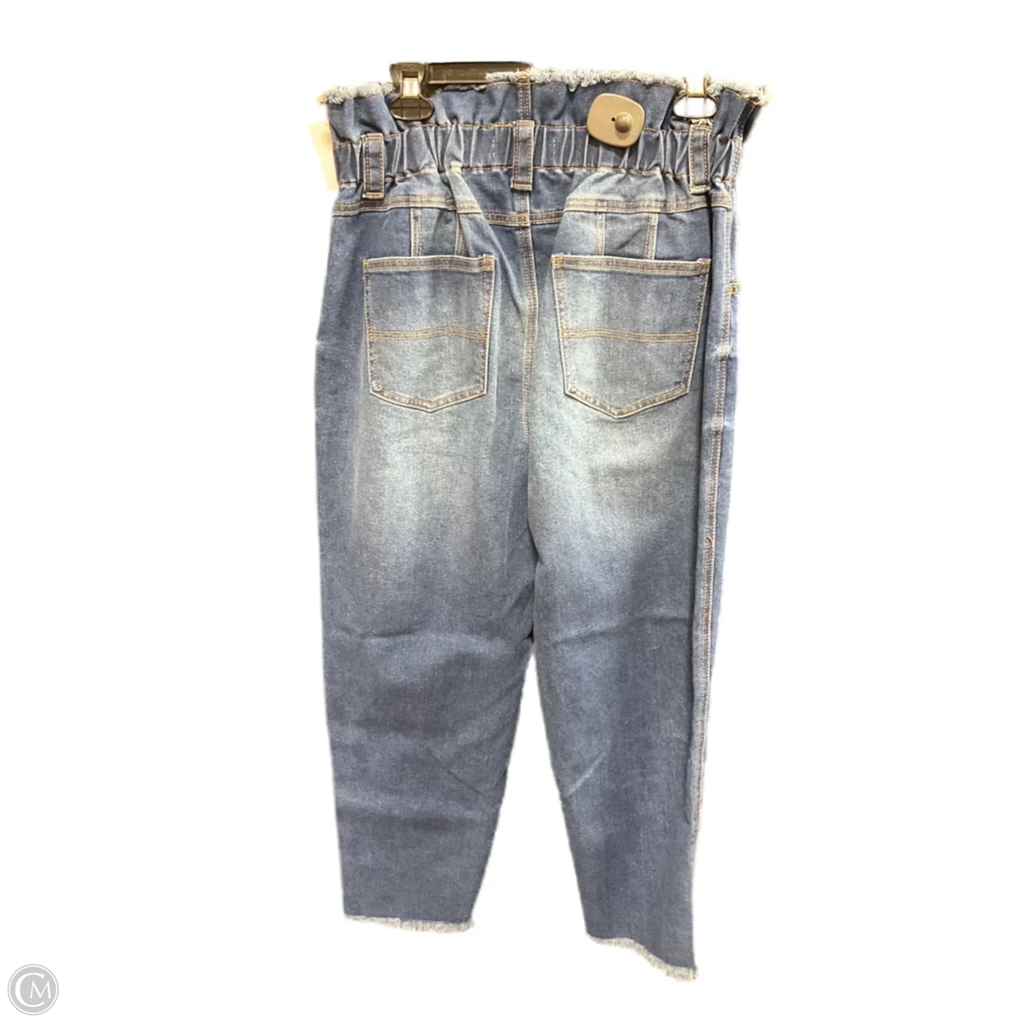 Jeans Boot Cut By Madden Girl In Blue, Size: L