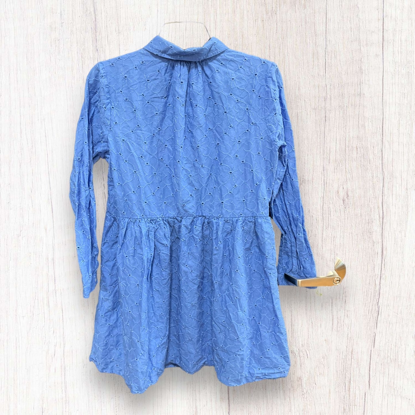 Tunic 3/4 Sleeve By J. Crew In Blue, Size: M