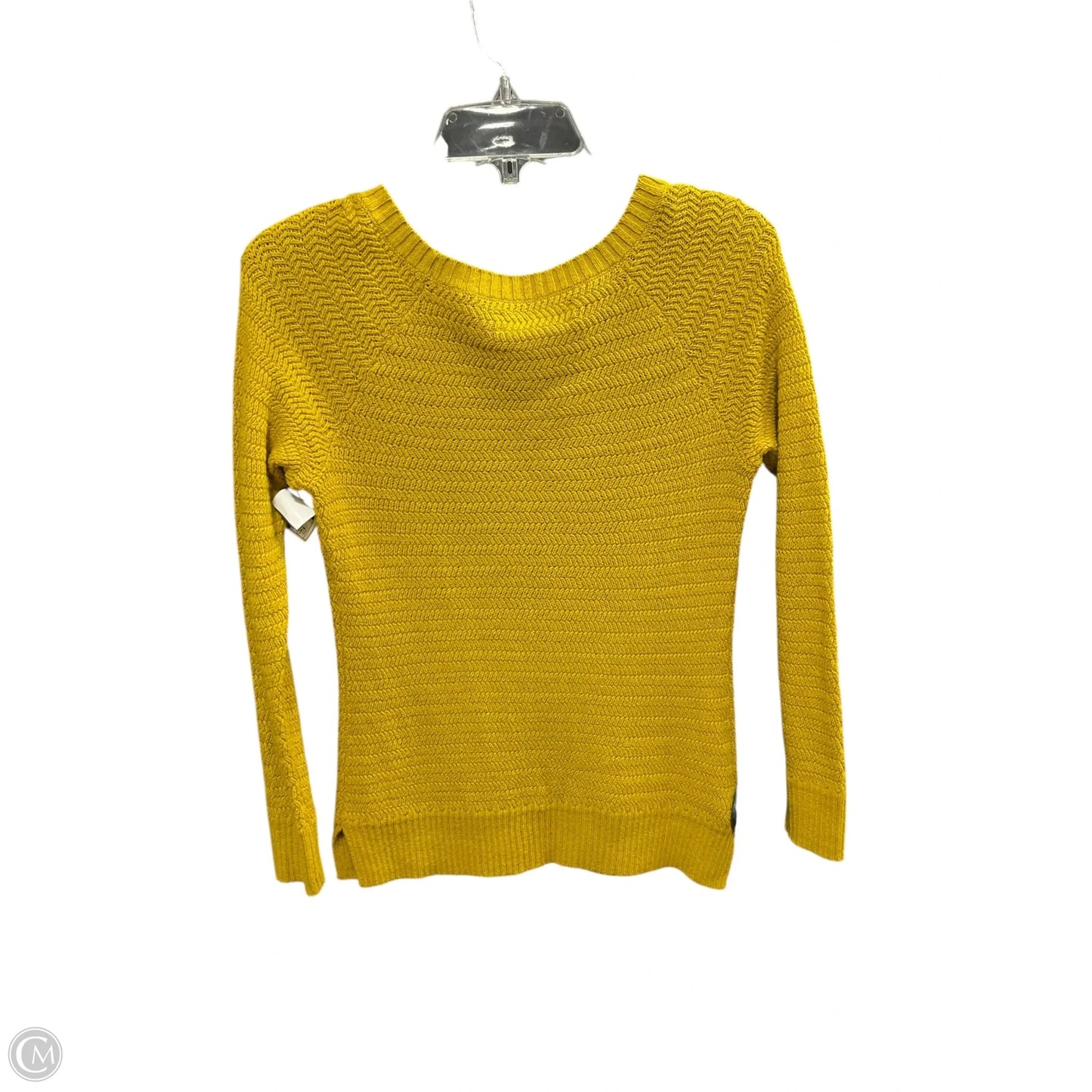 Sweater By Loft In Yellow, Size: S