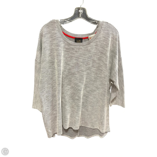 Top 3/4 Sleeve By W5 In Striped Pattern, Size: 1x