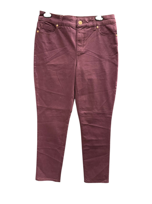 Jeans Skinny By Bandolino In Purple, Size: 6