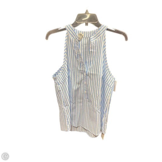 Tank Top By Cupshe In Blue & White, Size: M