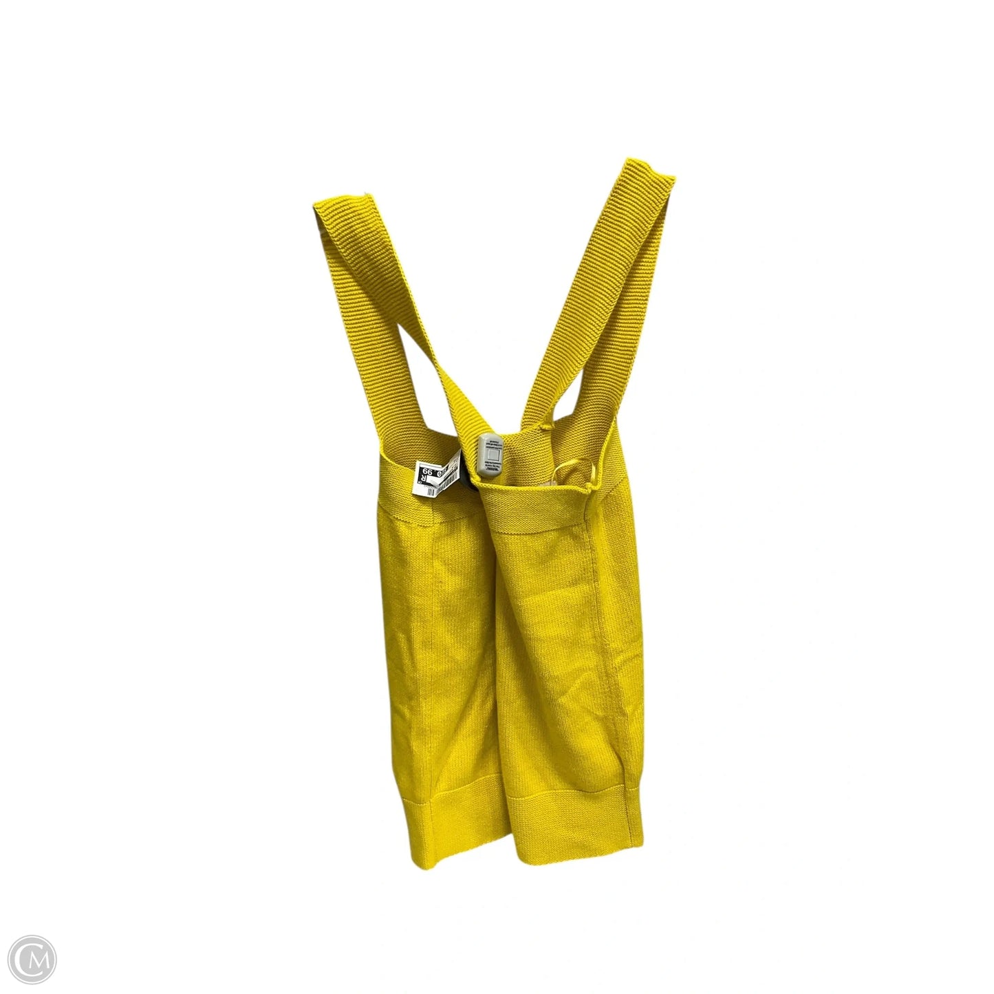 Top Sleeveless By Loft In Yellow, Size: S