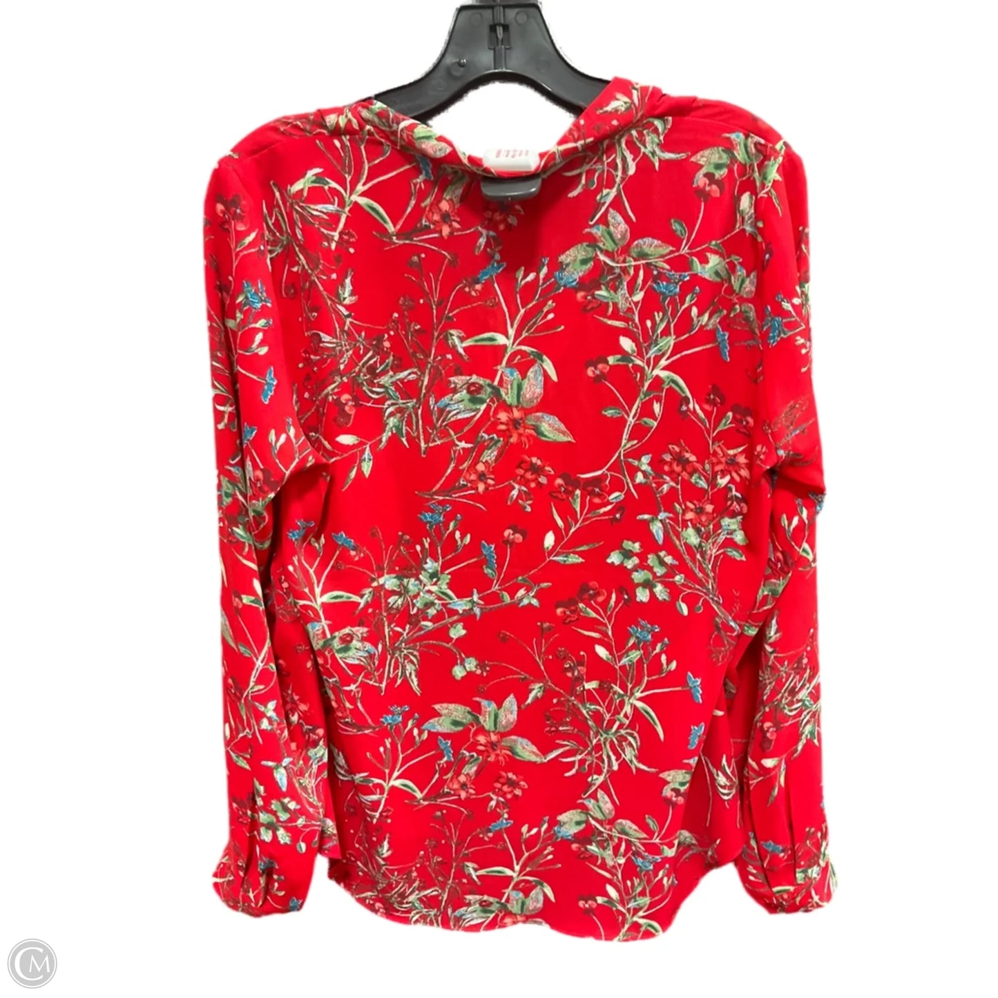 Top Long Sleeve By Rose And Olive In Red, Size: M