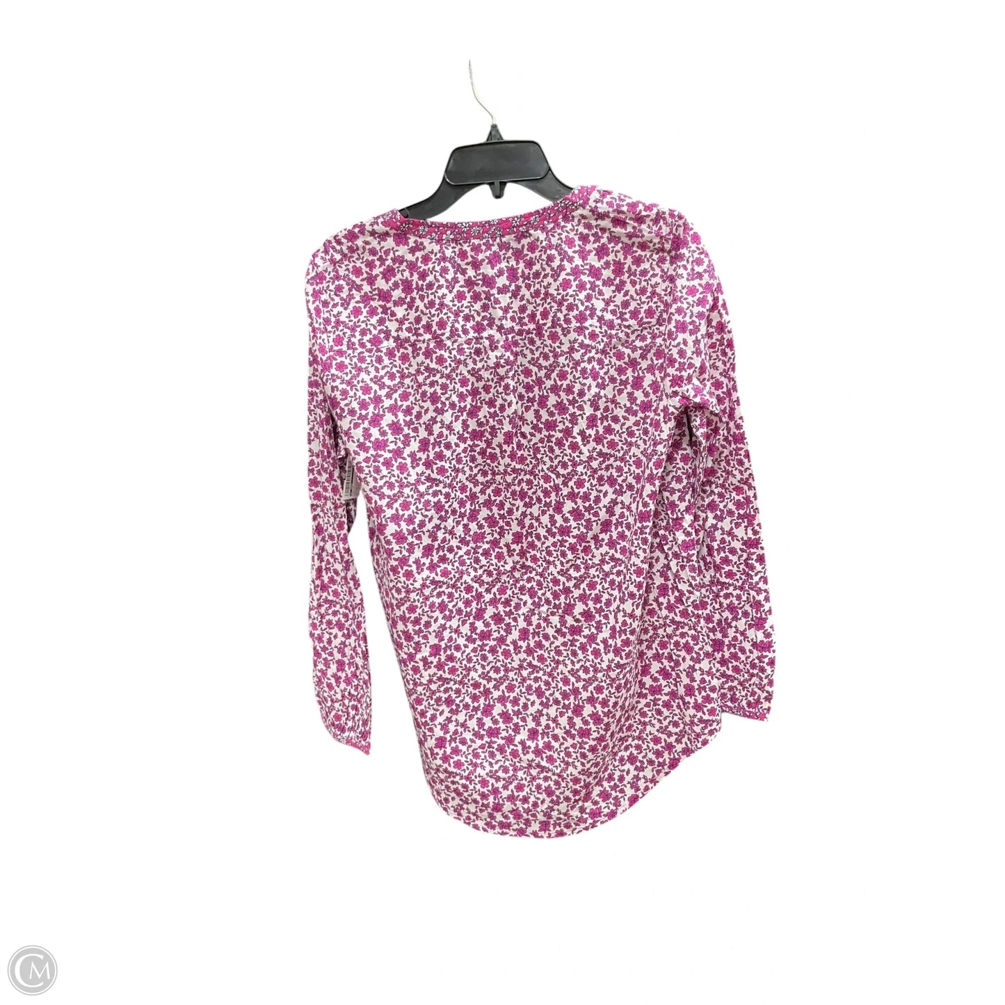 Top Long Sleeve By J. Crew In Purple, Size: M