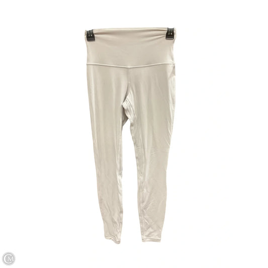 Athletic Leggings By Lululemon In Grey, Size: 4