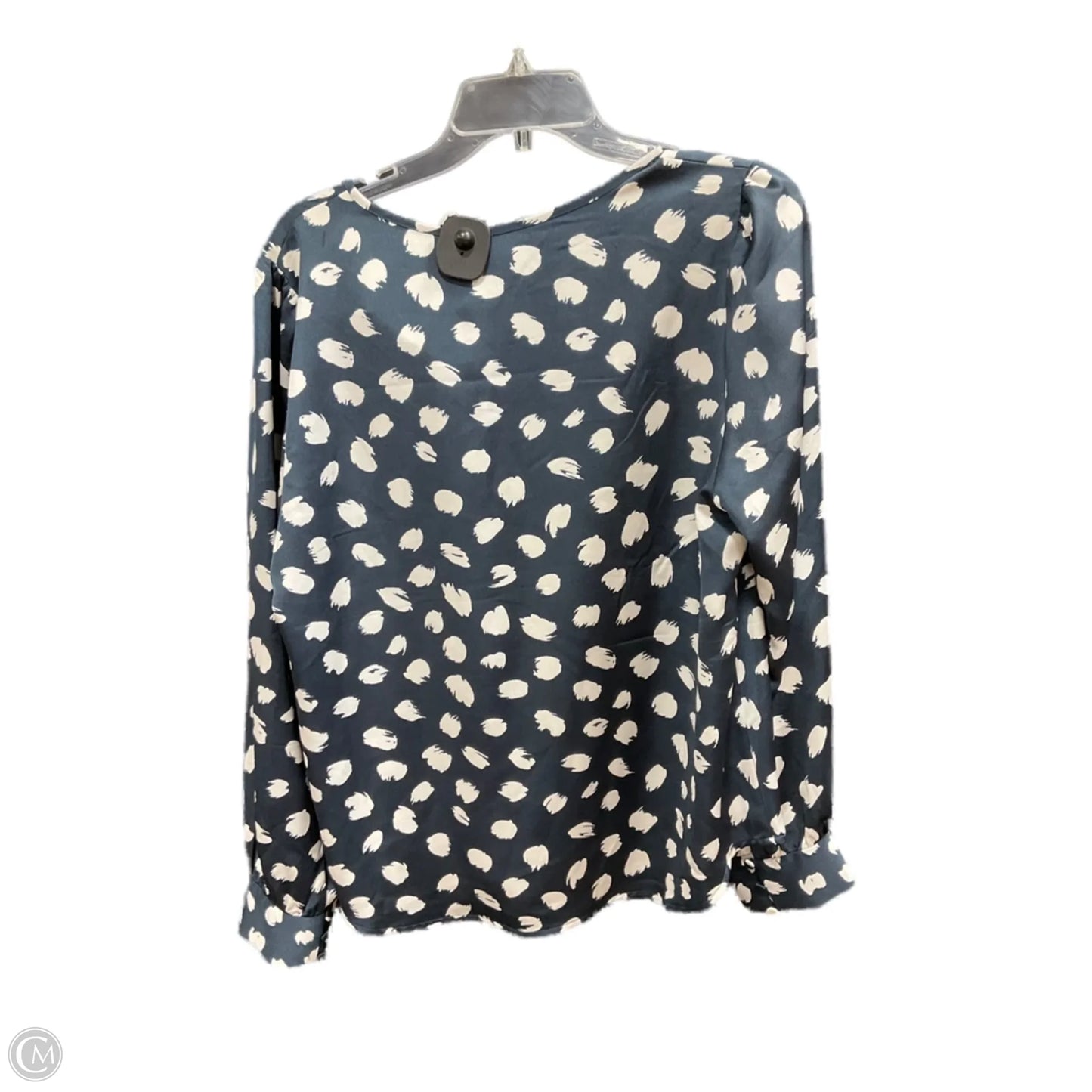 Top Long Sleeve By J. Crew In Navy, Size: L