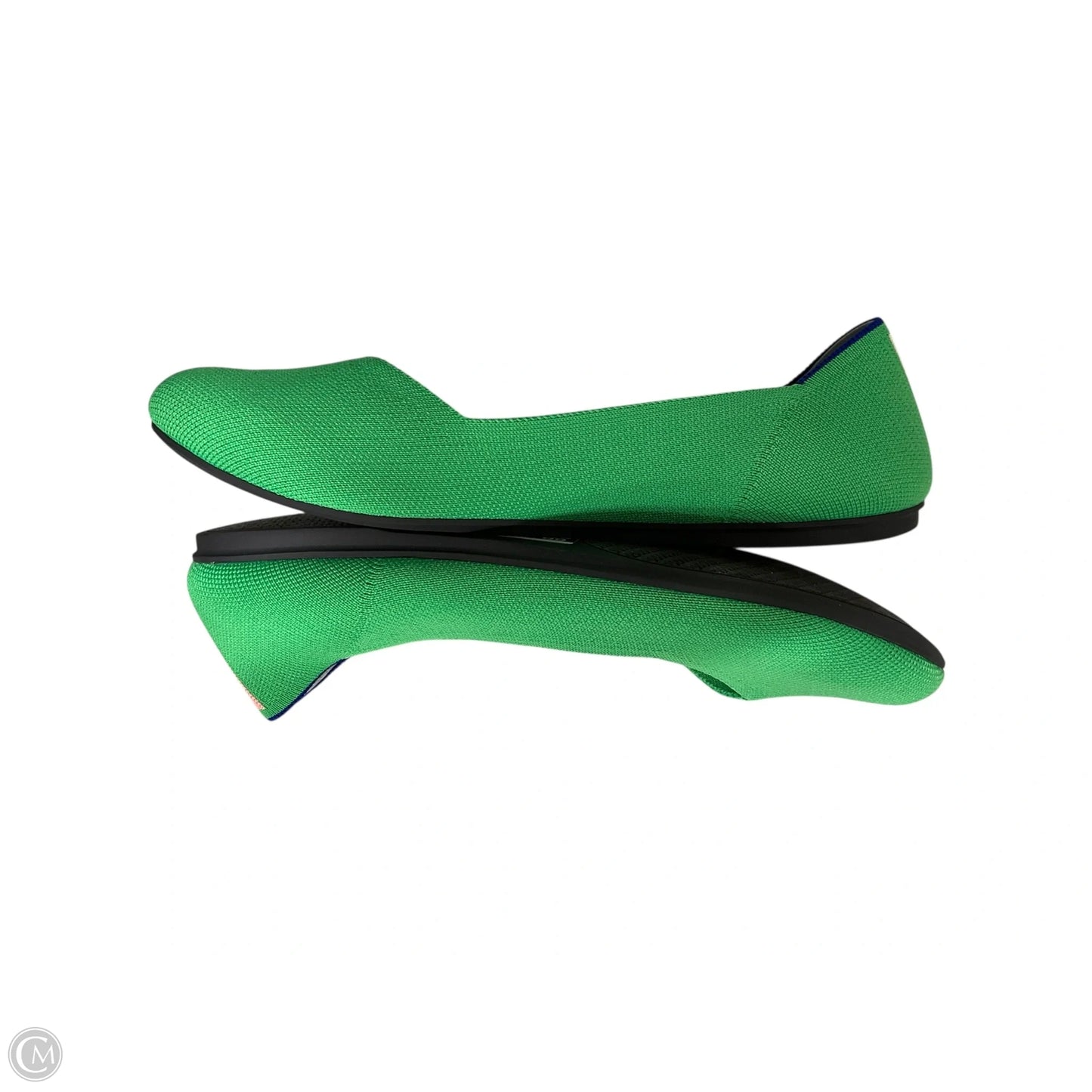 Shoes Flats By Rothys In Green, Size: 12