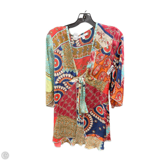 Swimwear Cover-up By Cabi In Multi-colored, Size: 8