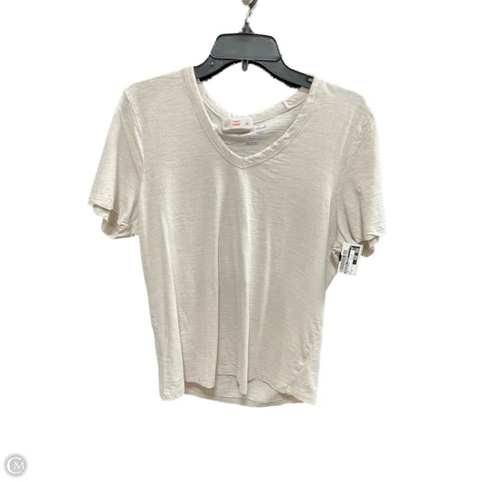 Top Short Sleeve Basic By Universal Thread In Grey, Size: M