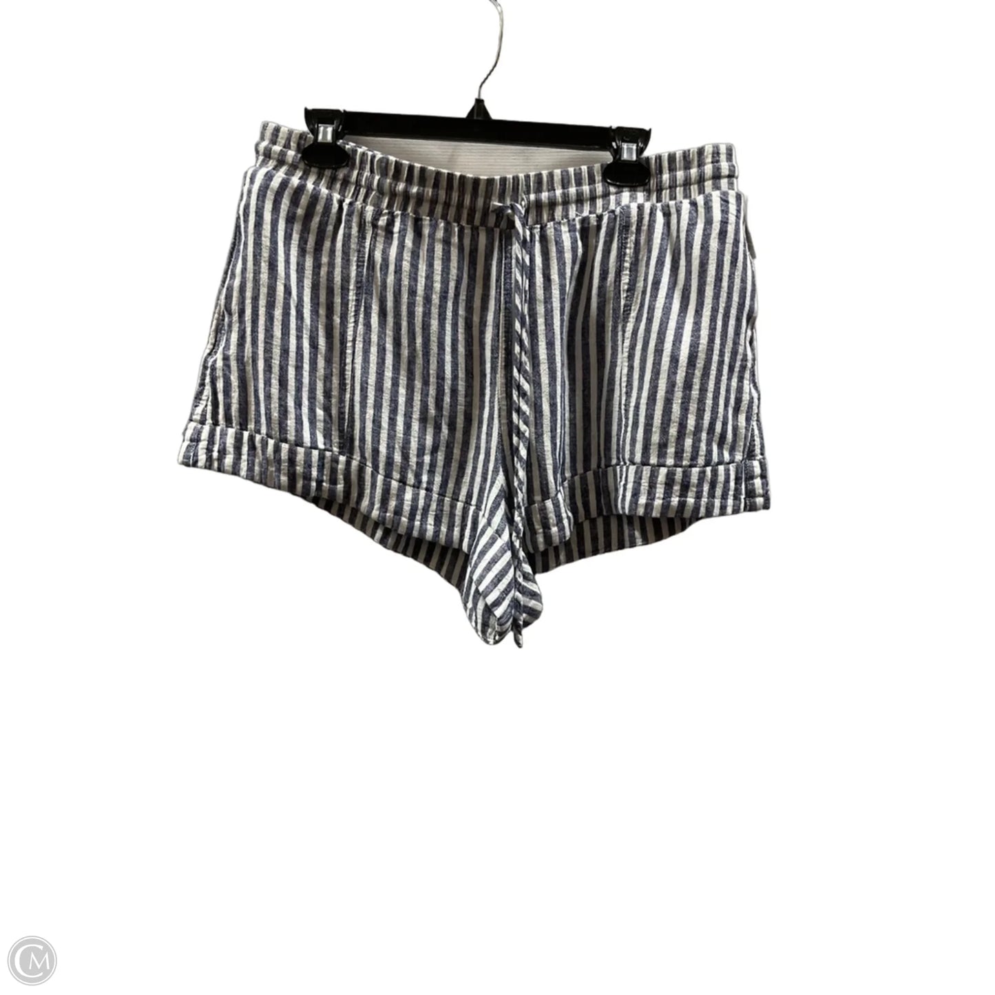 Shorts By Universal Thread In Striped Pattern, Size: L