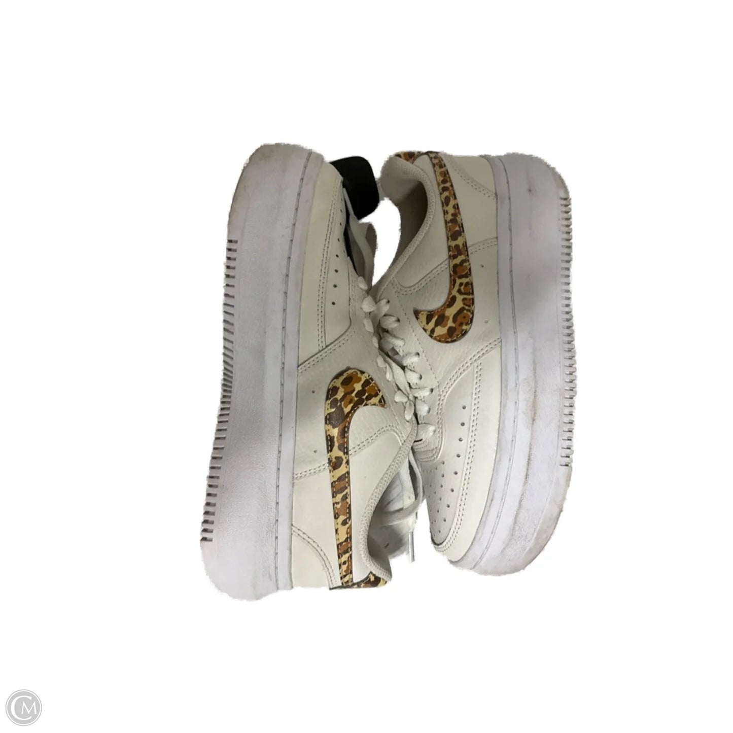 Shoes Athletic By Nike In White, Size: 6.5