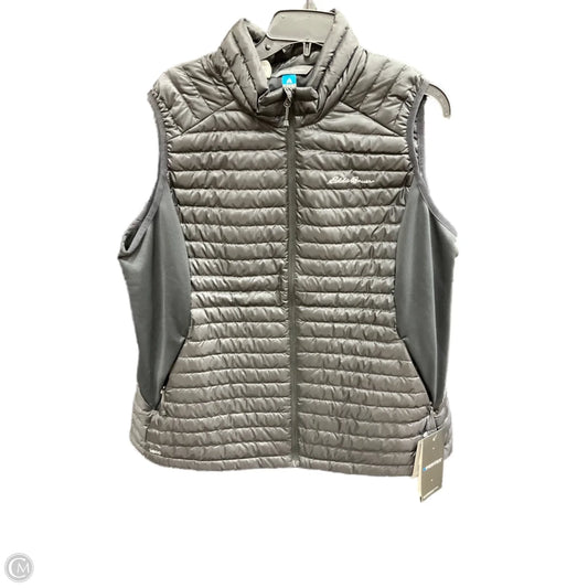 Vest Puffer & Quilted By Eddie Bauer In Black, Size: 1x