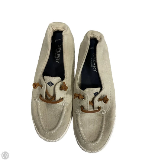Shoes Flats By Sperry In Beige, Size: 8.5