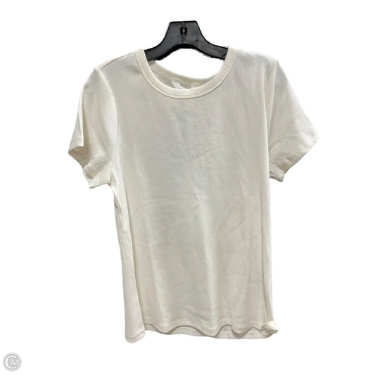 Top Short Sleeve By Market & Spruce In White, Size: 2x