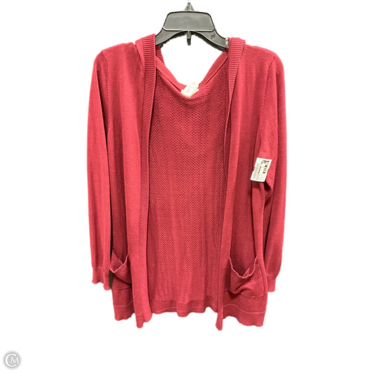 Cardigan By Maurices In Red, Size: M