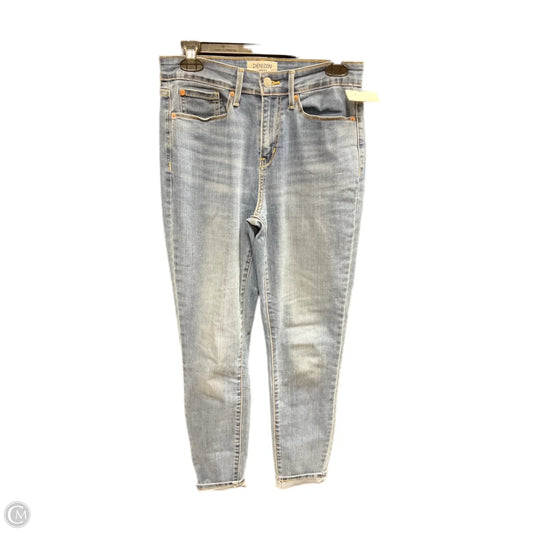 Jeans Skinny By Denizen By Levis In Blue Denim, Size: 6