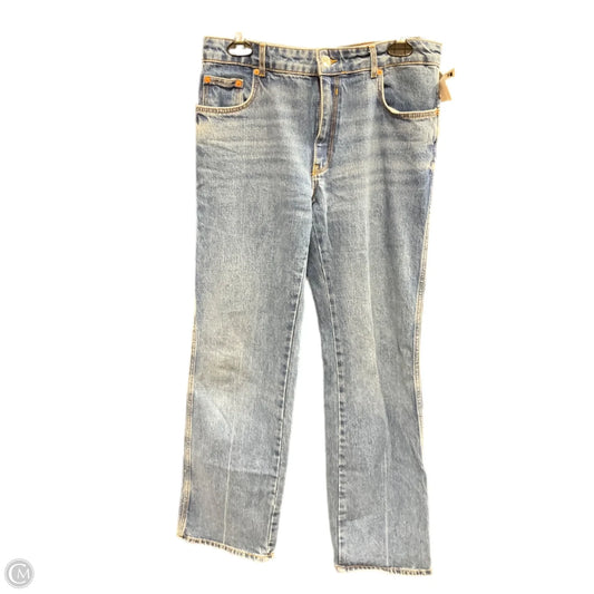 Jeans Boot Cut By Zara In Blue Denim, Size: 8
