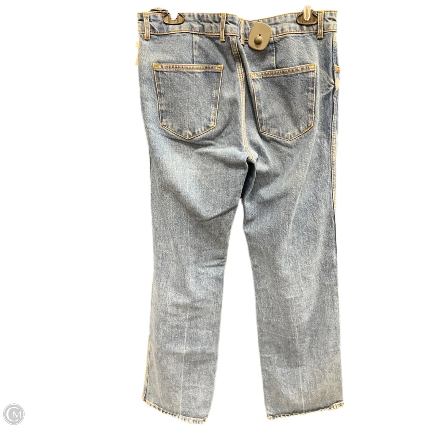 Jeans Boot Cut By Zara In Blue Denim, Size: 8