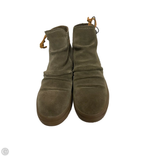 Boots Ankle Flats By Sperry In Green, Size: 6