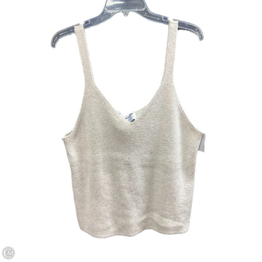 Top Sleeveless By Old Navy In Beige, Size: 2x