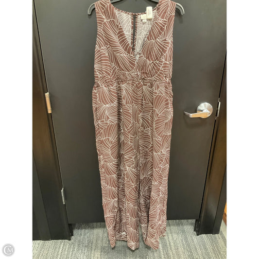 Jumpsuit By A New Day In Brown, Size: L