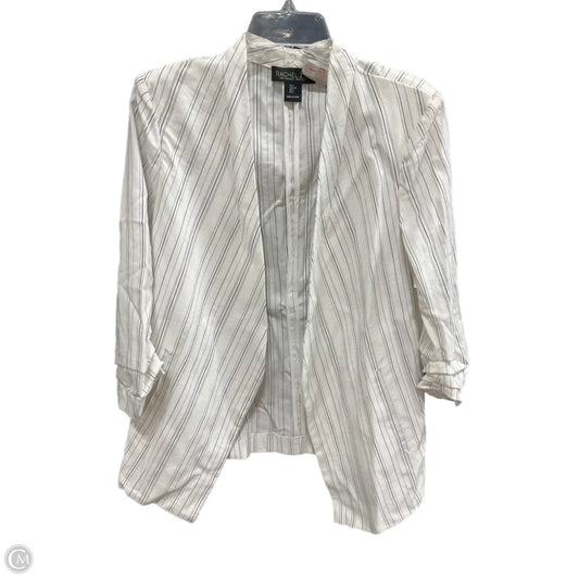 Blazer By Rachel Zoe In Striped Pattern, Size: L