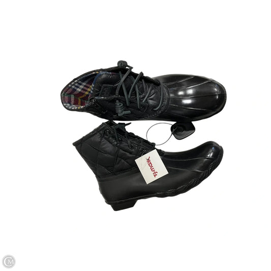 Boots Ankle Flats By Sperry In Black, Size: 9