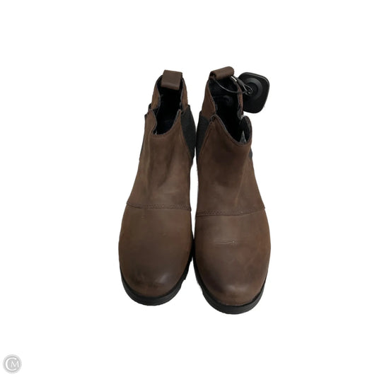 Boots Ankle Flats By Sorel In Brown, Size: 6