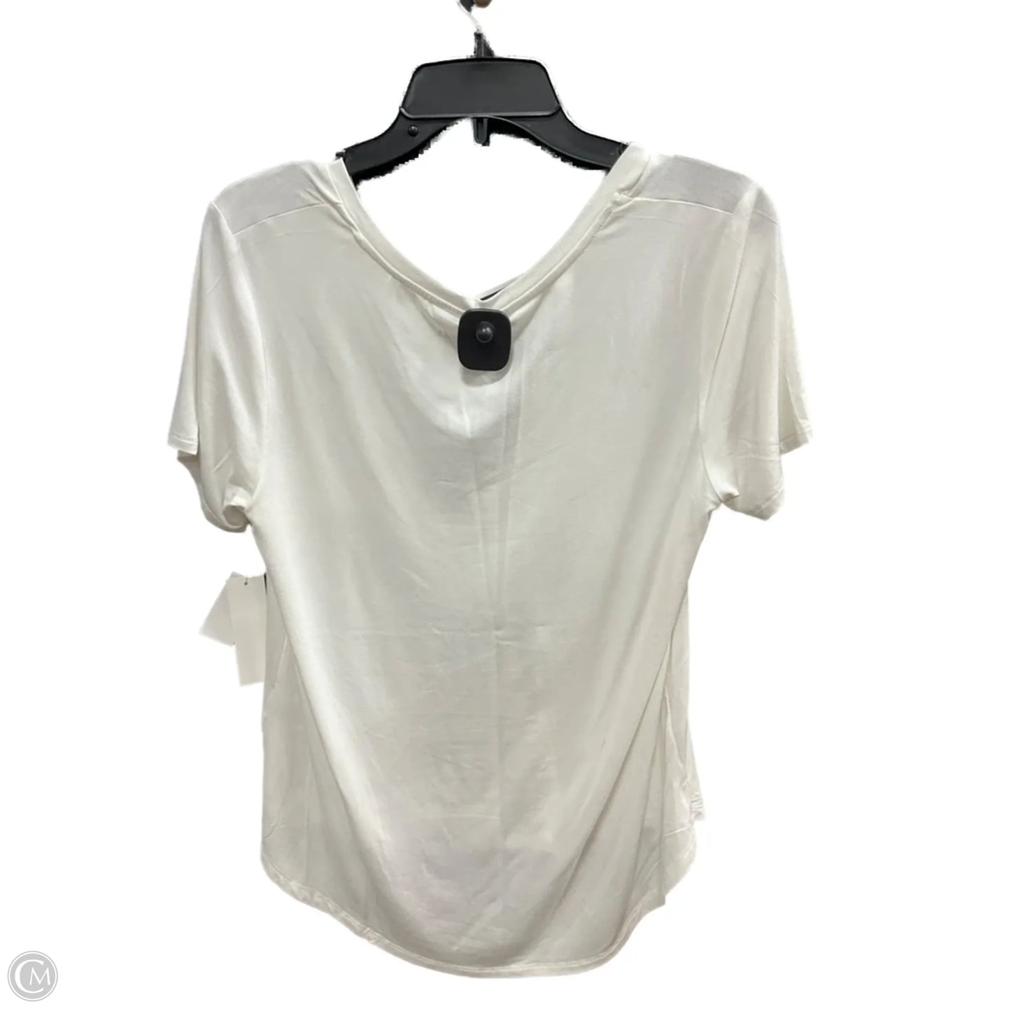 Top Short Sleeve By Grace + Karma In White, Size: M