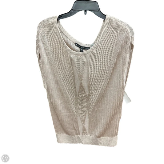 Top Sleeveless By White House Black Market In Beige, Size: M