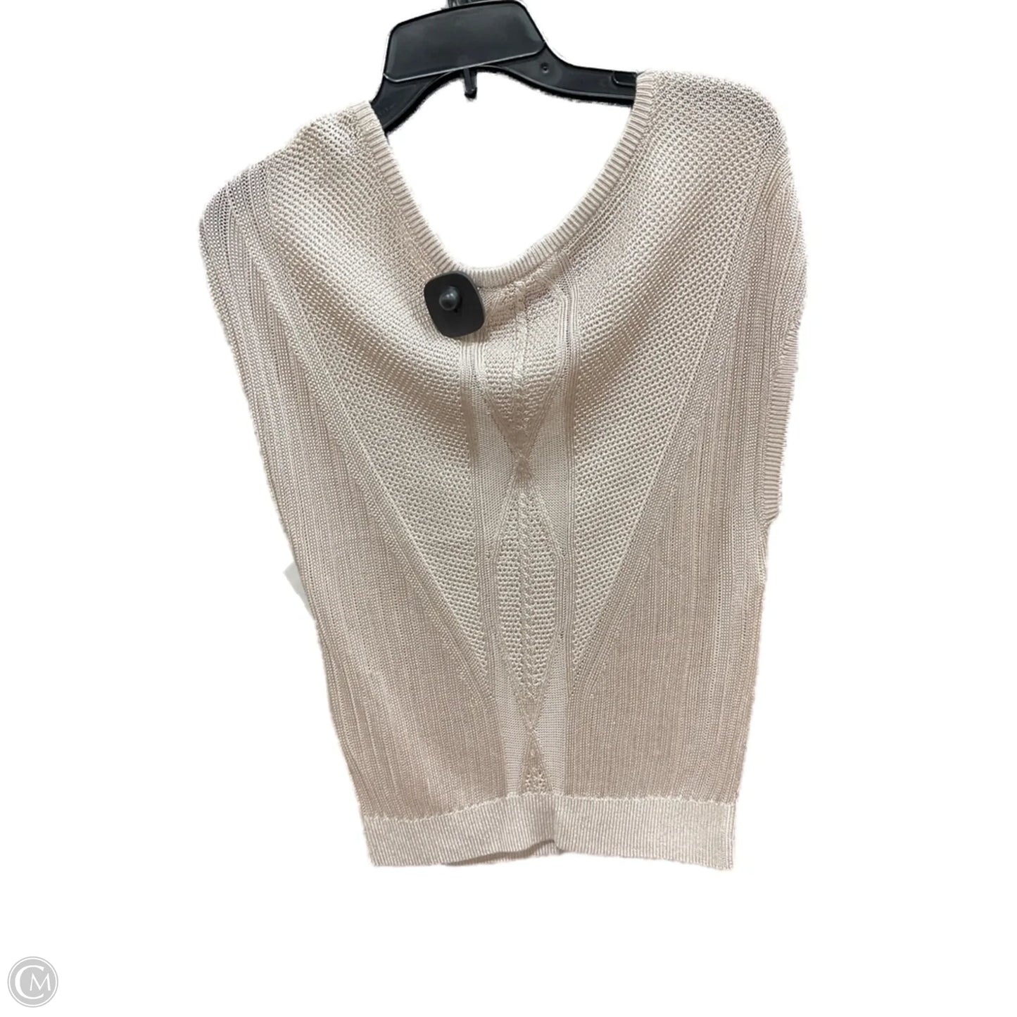 Top Sleeveless By White House Black Market In Beige, Size: M