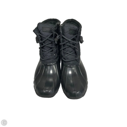 Boots Ankle Flats By Sperry In Black, Size: 7