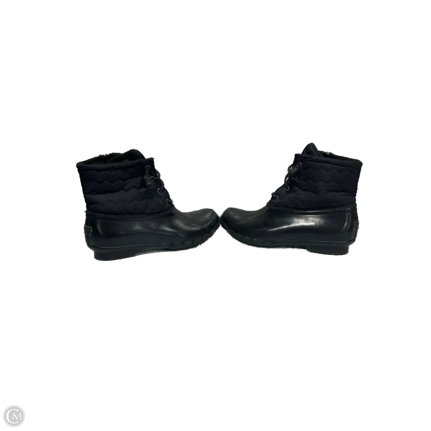 Boots Ankle Flats By Sperry In Black, Size: 7
