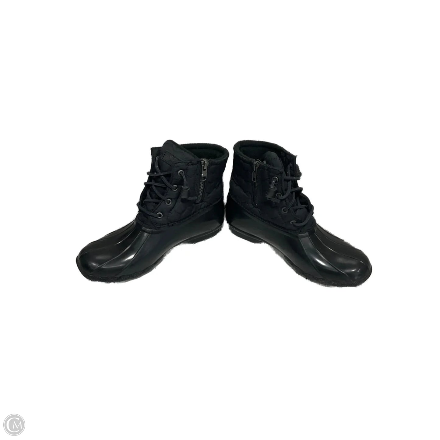 Boots Ankle Flats By Sperry In Black, Size: 7
