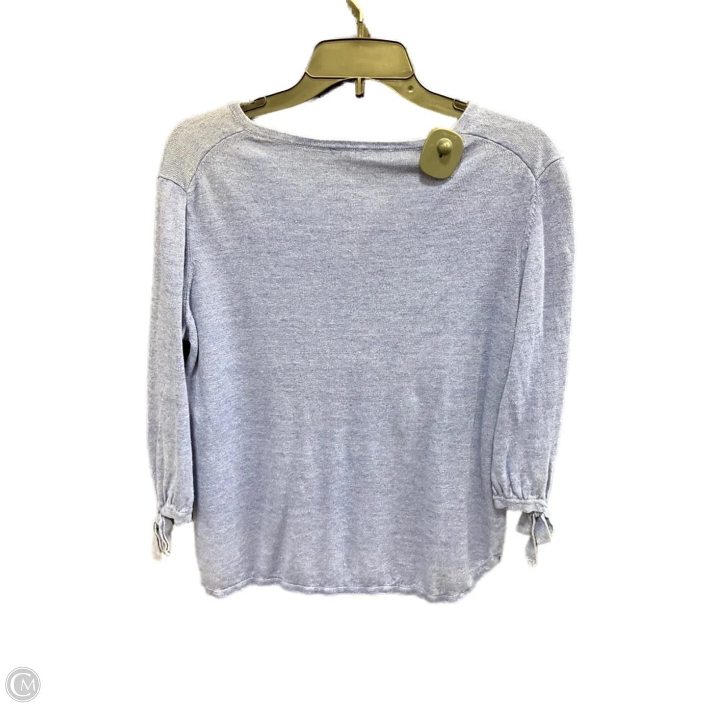 Top Short Sleeve By Talbots In Blue, Size: Lp