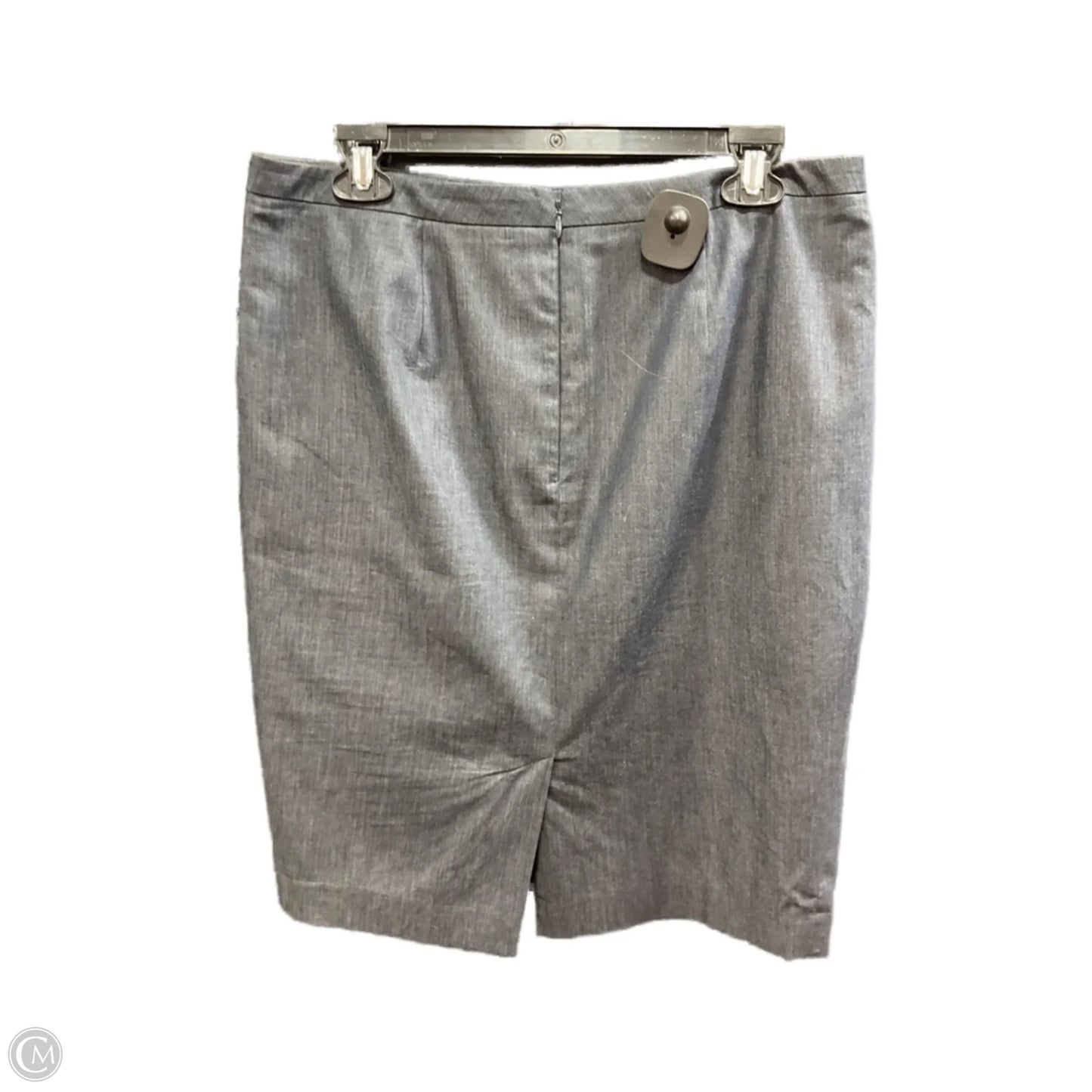 Skirt Midi By Loft In Grey, Size: 10