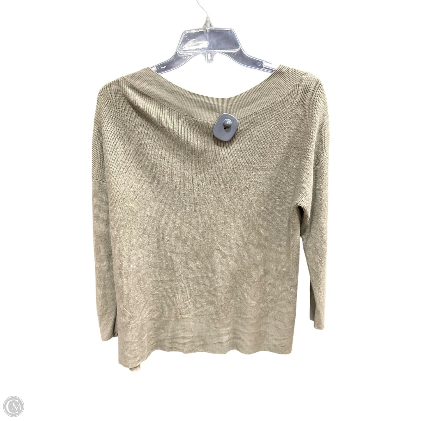 Top Long Sleeve By White House Black Market In Green, Size: S